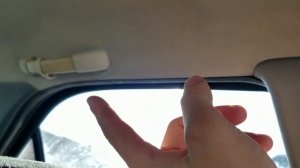Установка салонного зеркала с автозатемнением на Пежо\ Peugeot 406.