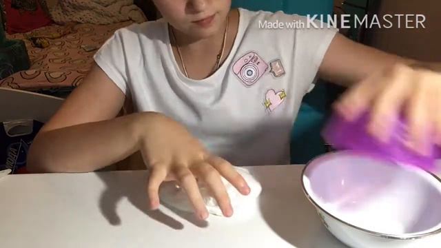 ЧЕЛЛЕНДЖ/ПОПРОБУЙ СДЕЛАТЬ СЛАЙМ ЗА 5 МИНУТ!😱 смотреть онлайн