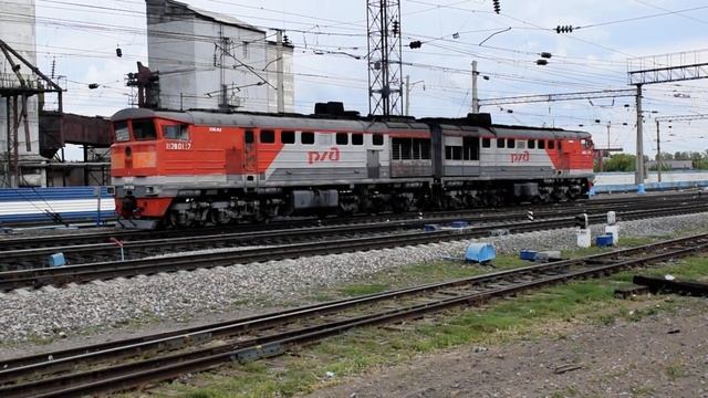 Тепловоз 2ТЭ10У-0538. Звук 10Д100.