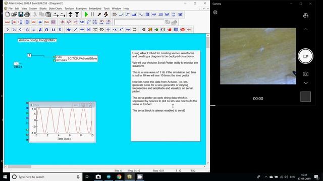 Altair Embed Arduino Serial Plotter смотреть онлайн