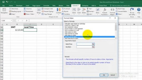 Quickly Convert UTC/GMT Time To Local Time
