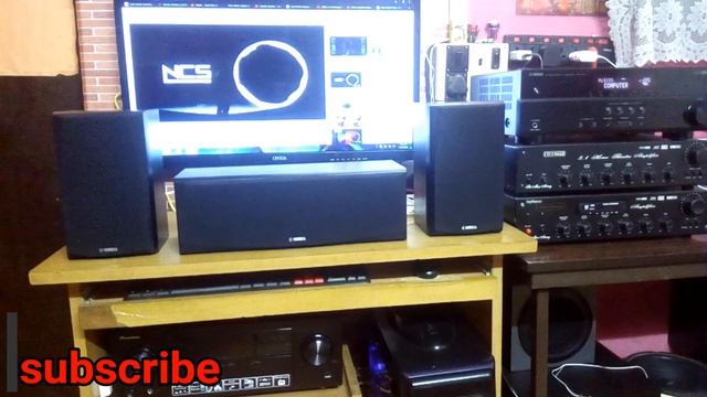 Yamaha NS-P51 speakers + yamaha HTR 2067 sound test смотреть онлайн
