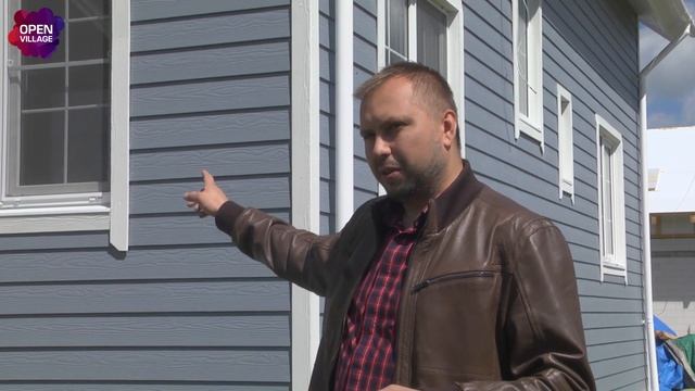 Фиброцементный сайдинг в отделке дома. Каркасник в скандинавском стиле смотреть онлайн