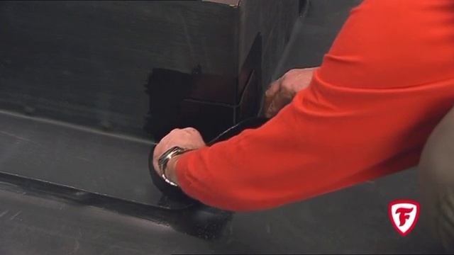 Устройство наружного угла с применением QuickSeam FormFlash