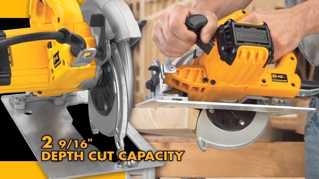 DEWALT DWE575 7 1 4 Lightweight Circular Saw смотреть онлайн