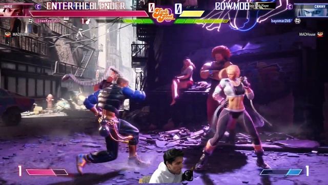 Street Fighter 6 - (Lowekeyflexin, FistofFury, EntertheBlender, JoJo) Michaelangelo's Online Dojo # смотреть онлайн