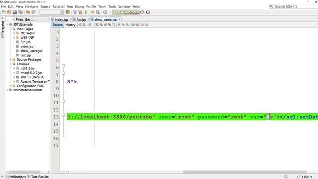 How to Access Database using Tag | JSTL SQL Tags | Servlet & JSP #44 смотреть онлайн