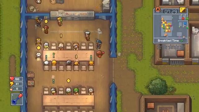 [Tomato] The Escapists 2 : The Filth walks out of prison. Everyone watches, scared to intervene смотреть онлайн
