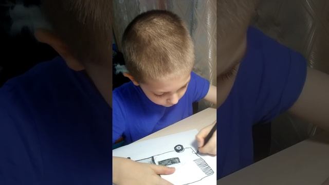 Как нарисовать машинку смотреть онлайн