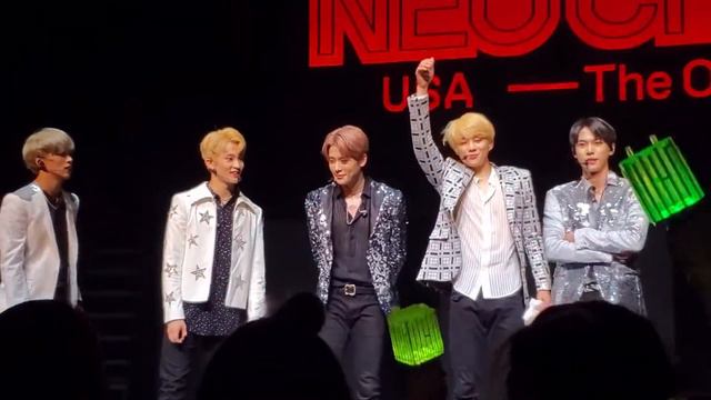 NCT 127 Maknae line says Howdy Yall in Dallas (MENT 1/3) ENG SUB CC смотреть онлайн