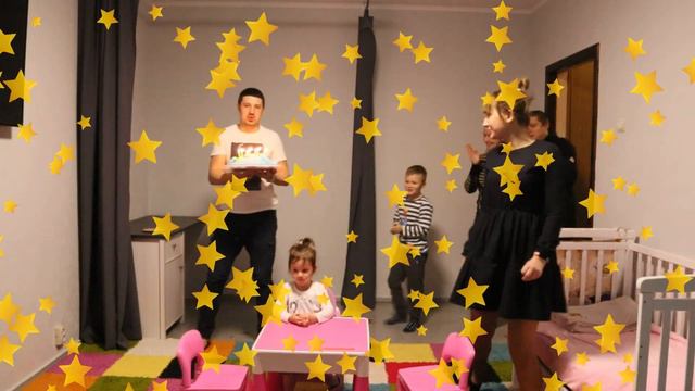 ДЕНЬ РОЖДЕНИЕ во время карантина. Люсии, три годика))) смотреть онлайн