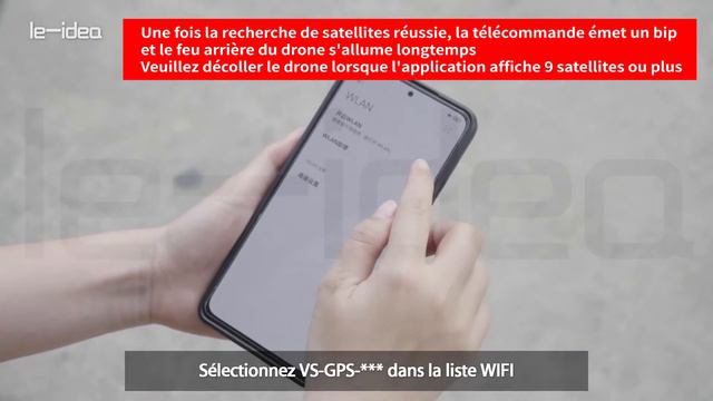 Didacticiel d'opération de vol de drone idea31/idea32 смотреть онлайн