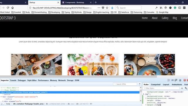 Bootstrap step by step in Bangla | Class 9 (Part 1) Page Header Creation смотреть онлайн