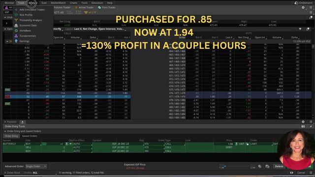130% PROFIT IN HOURS: 0 DTE BUTTERFLY STRATEGY смотреть онлайн