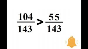 Сравнение дробей, как узнать какая дробь больше, какая меньше.