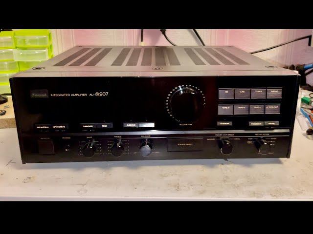 Sansui au-a907 Профилактика. Часть 1 смотреть онлайн