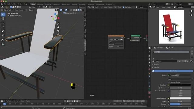 Beginner Friendly | How to Model a Design Chair | Blender 2.901 | Part 5 смотреть онлайн