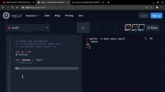 Learn Swift with kal #1 What are Variables? смотреть онлайн