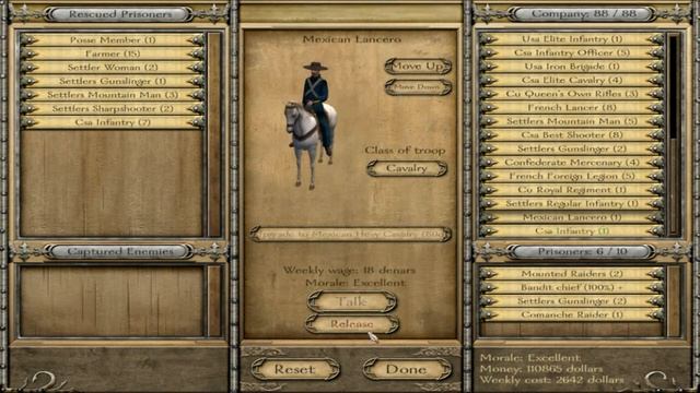 Mount & Blade 1860's Old America Mod as Settlers Part 73 Prisoners смотреть онлайн