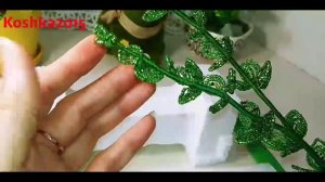 Покрываем лаком изделия из бисера. Спасаем бисер МК от Koshka2015 - цветы из бисера,  бисероплетени