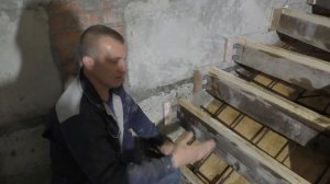 Бетонная Лестница с забежными ступенями или типичные ошибки самостройщика  в выборе размеров проёма