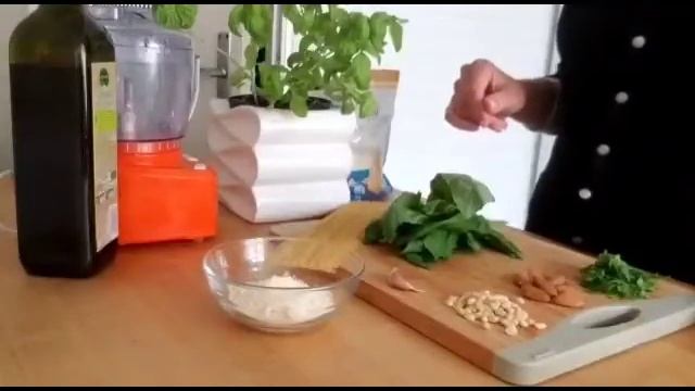 СОУС ПЕСТО(Из Базилика) к ПАСТЕ. БЕЗ ВАРКИ/ BASIL Pesto Sauce "Genovese" for Pasta(Vegetarian) смотреть онлайн
