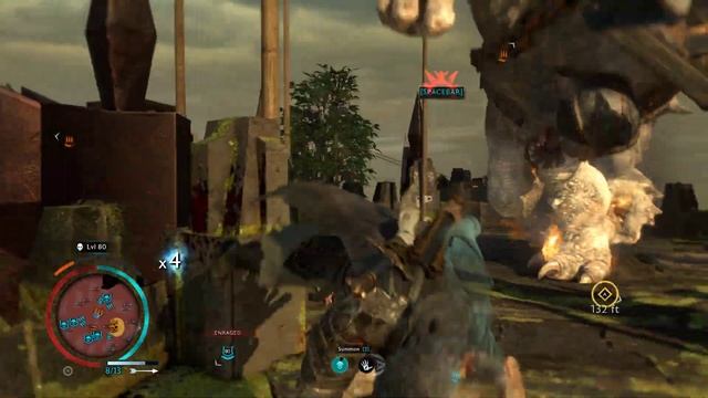 SHADOW OF WAR - Unique Overlord Battle-Hardened. Attack on the Citadel Difficulty Gravewalker смотреть онлайн