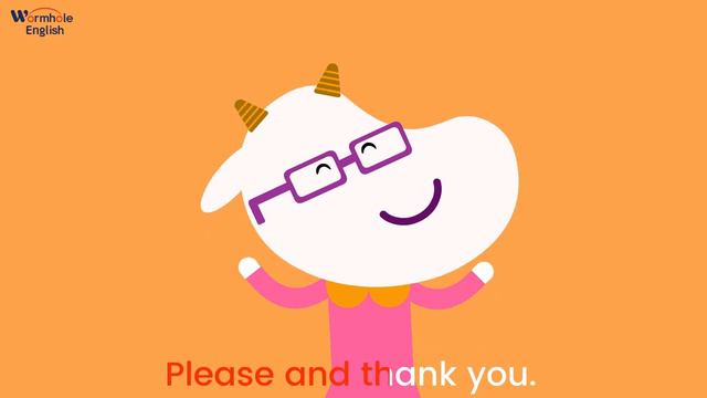 Please and Thank You! ♫ _ Polite Song _ Wormhole English Music For Kids смотреть онлайн