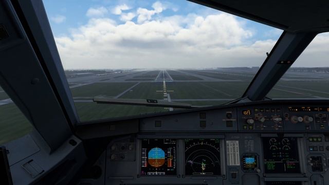 [ MSFS LANDING] - FENIX A320 - ZSPD Shanghai Pudong International Airport смотреть онлайн