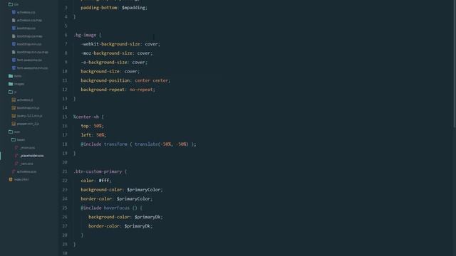 07. Bootstrap 4 theme with SASS download section смотреть онлайн