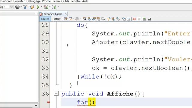 Exercice sur les tableaux avec Java смотреть онлайн