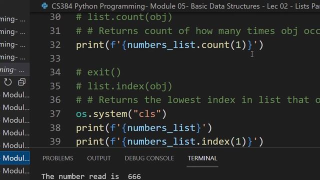 CS384 Aug Nov 2021 Session Lecture 07 Variable Length Args, List, Tuples смотреть онлайн