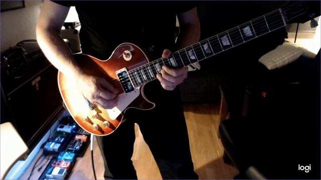 Gibson Les Paul Standard 1988 + Slash APH-2S Set + Marshall 2525H смотреть онлайн