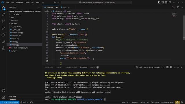 How to Dynamically Add Schedules to Celery Beat смотреть онлайн