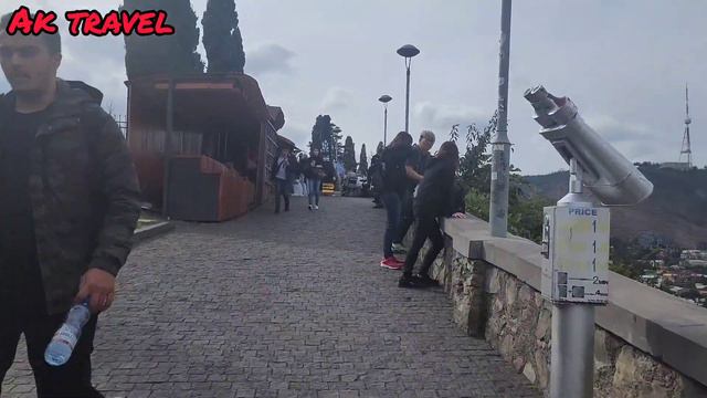 Aerial Tramway Tblisi Georgia 🇬🇪 || Best city view ticket prices $1 || cable car experince best rid смотреть онлайн