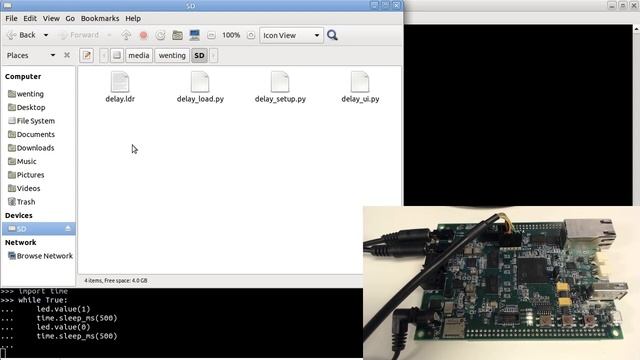 MicroPython for SHARC Audio Module смотреть онлайн