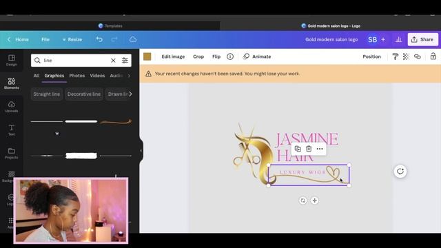 Logo Canva Tutorial + Canva Logo Tutorial For Beginners + Cosmetic Business Logo Design смотреть онлайн