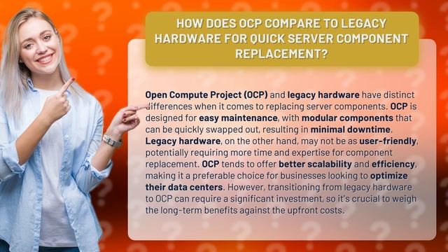 How Does OCP Compare to Legacy Hardware for Quick Server Component Replacement? смотреть онлайн