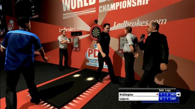 (PS3) PDC World Championship Darts Pro Tour CAREER World Championship ROUND 2 (best of 7 Sets) смотреть онлайн