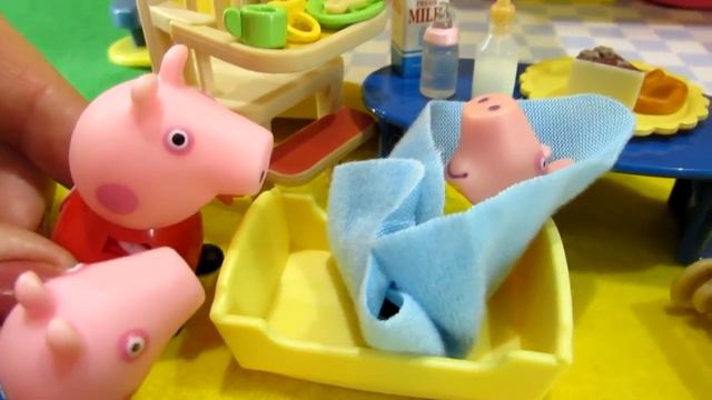 Свинка Пеппа / Свинка Пеппа младенца Александр Плач по ABC Kids смотреть онлайн