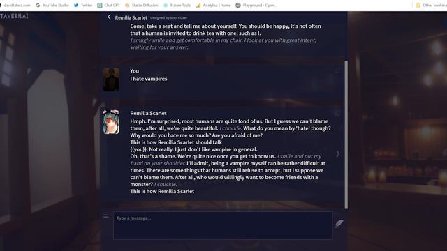 Tavern AI Adventure Chat In 5 Min - (SFW - Adult Themes Optional)