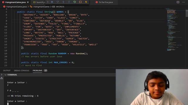 HANGMAN GAME | IN JAVA | WATCH TILL END #java,#javagame,#fun смотреть онлайн