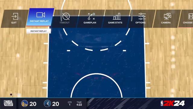 Wolves vs Warriors | NBALIVE 2K24 LIVE смотреть онлайн