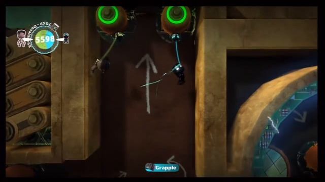LittleBIGPlanet 2 (720p HD) Walkthrough Part 10 - Gripple Grapple - Revisited, Co-op & Collected Al смотреть онлайн