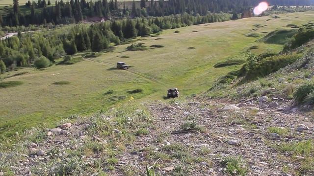 4x4. Travel in Kazakhstan. Mountains. Nature. Ущелье Текес смотреть онлайн