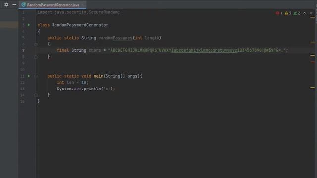 Simple Random Password Generator | Java смотреть онлайн