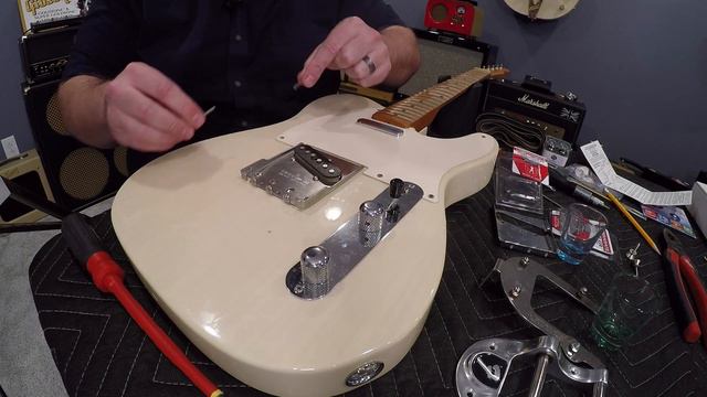 How To Install Bigsby B5 "F" Logo and Vibramate on a Telecaster by Scott Sill смотреть онлайн
