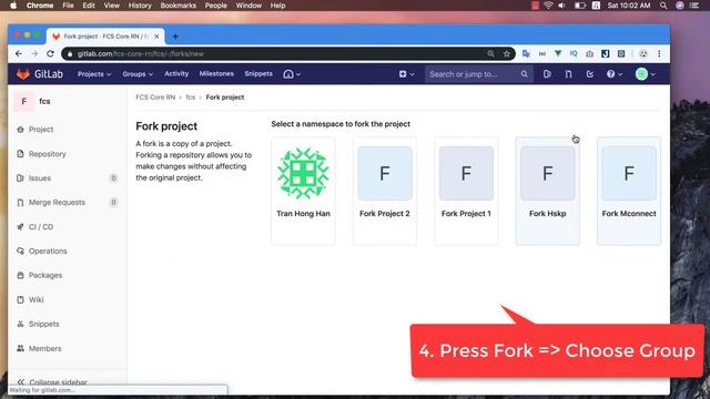 How to fork multiple projects from one repository Gitlab смотреть онлайн