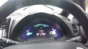 ENG-BURG / Английский язык на приборной панели Nissan Leaf ZE0, AZE0 #электрокар