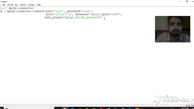 Python MySQL connection смотреть онлайн